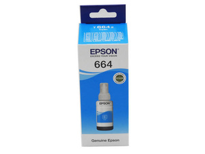 Oryginalny Tusz Epson T6642 do Epson EcoTank 70 ml Cyan