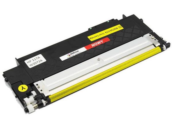 Toner zgodny z HP 117A W2072A Yellow 0.7K marki DDPrint do HP Color LaserJet 150a 150nw 178nw 179fnw