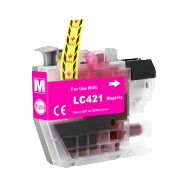 Tusz LC421M / LC-421M 8ml marki DDPrint Magenta do Brother DCP-J1050 DCP-J1140 MFC-J1010