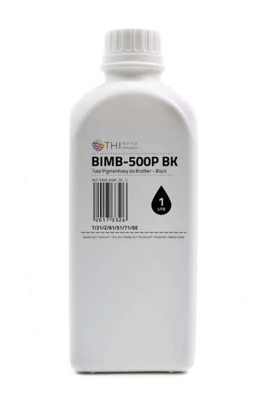 Butelka Black Brother 1L Tusz Pigmentowy (Pigment) INK-MATE BIMB500P