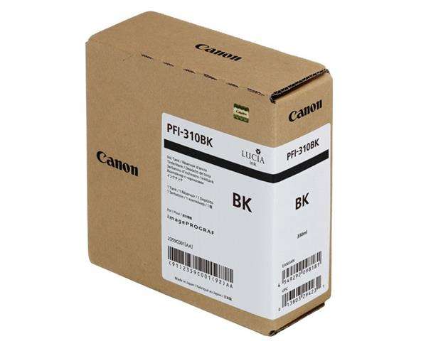 Canon Tusz PFI310BK Black 330 ml