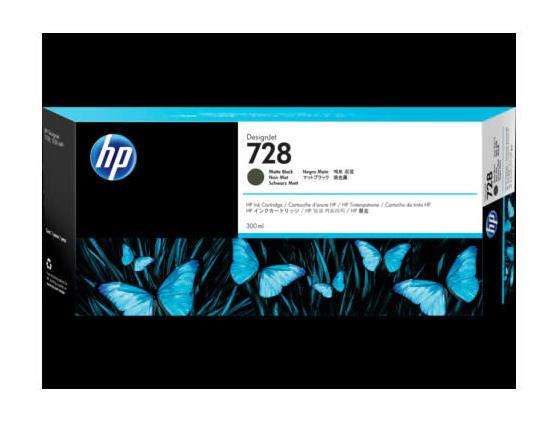 HP Tusz nr 728 F9J68A Matte Black 300ml