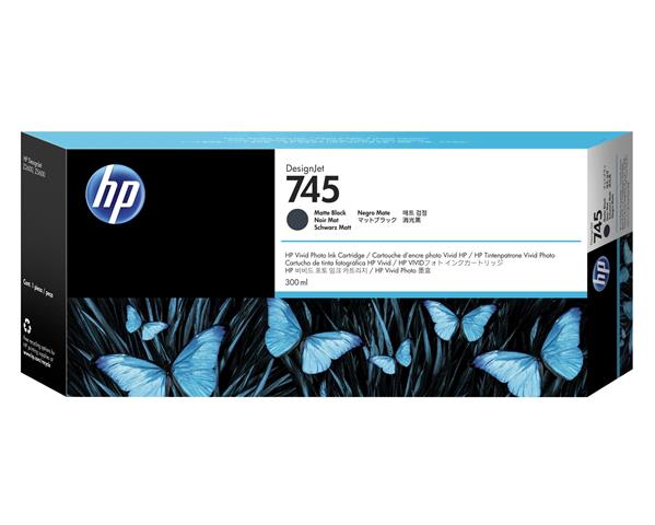 HP Tusz nr 745A F9K05A Matte Black 300ml