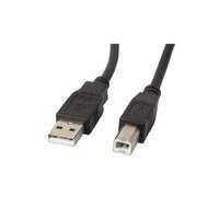 Kabel, USB 2.0 AM-BM Lanberg czarny 5m