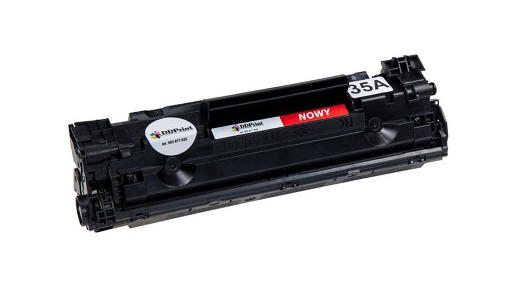 Nowy Zamiennik HP 35A CB435A 2k Black toner marki DDPrint do HP LaserJet P1005 P1006 LJ P1005 LJ P1006 P1007 P1008 P1009