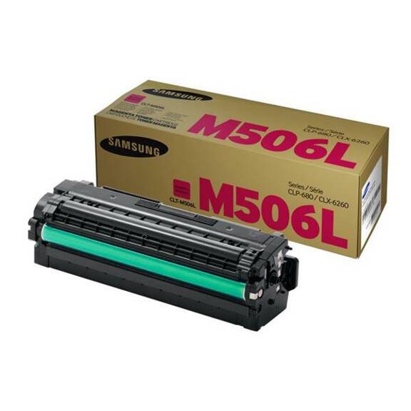 Oryginalny Toner CLT-M506L do Samsung 3.5k Magenta 