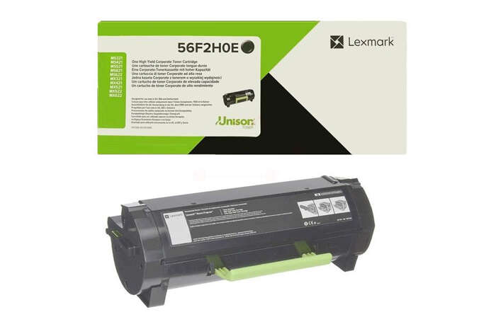 Oryginalny Toner Czarny Lexmark MS521, MS621, MS622, MX521, MX522, MX622 (56F2H0E) 