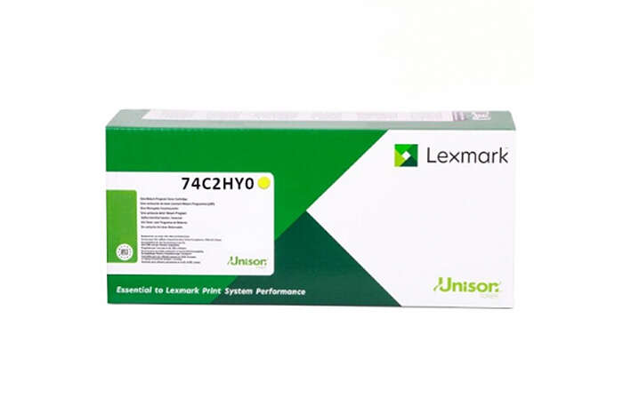 Oryginalny Toner Lexmark 74C2HY0 12k Yellow do CS725