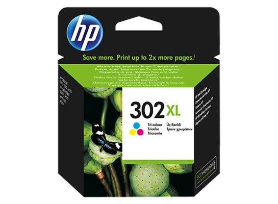 Oryginalny Tusz HP 302XL do HP 8ml Color