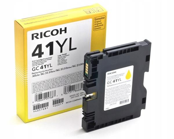 Ricoh Gel cart GC-41YL 405768 Yellow