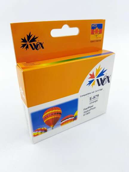 Zamiennik EPSON T0879 C13T08794010 21ml Orange tusz marki WOX do R1900