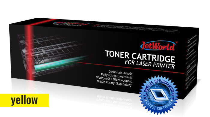 Zamiennik HP 203X CF542X 2.5k Yellow toner marki JetWorld do Color LaserJet Pro M254 M280 M281