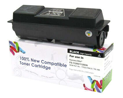 Zamiennik Kyocera TK160 / TK-160 2,5k Black toner marki Cartridge Web do Kyocera FS-1120 ECOSYS P-2035d