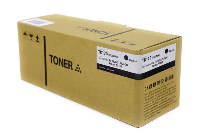 Zamiennik Kyocera TK170 / TK-170 7,2k Black toner marki Cartridge Web do FS1320D FS1370DN P2135d