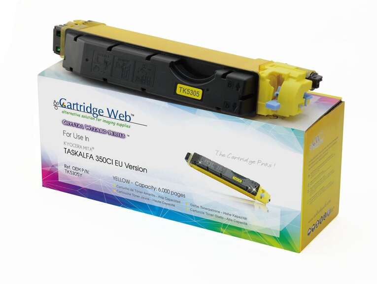 Zamiennik Kyocera TK5305 / TK-5305Y 6k Yellow toner marki Cartridge Web do TASKalfa 356ci