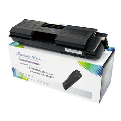 Zamiennik Kyocera TK580 / TK-580K 3,5k Black toner marki Cartridge Web do FS-C5150 Ecosys P6021