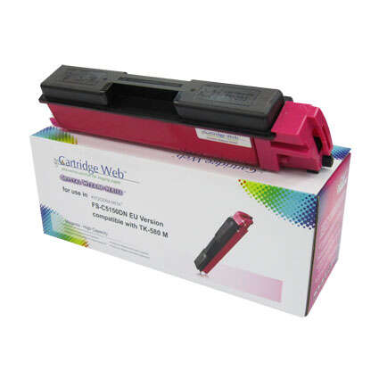 Zamiennik Kyocera TK580 / TK-580M 2,8k Magenta toner marki Cartridge Web do FS-C5150 Ecosys P6021