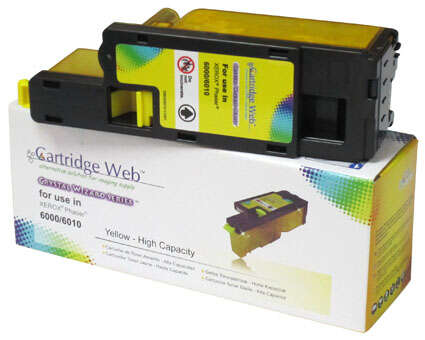 Zamiennik Xerox 106R01633 1k (region 3) Yellow toner marki Cartridge Web do Phaser 6000 6010N WorkCentre 6015