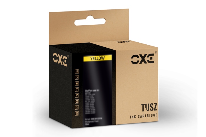 Zamiennik tusz OXE Brother LC123Y 15ml yellow do DCP-J132W/J152W/J552DW