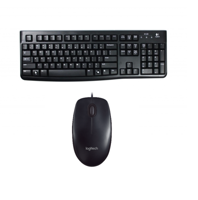 Zestaw przewodowy Logitech klawiatura K120 + mysz optyczna M90 (USB)