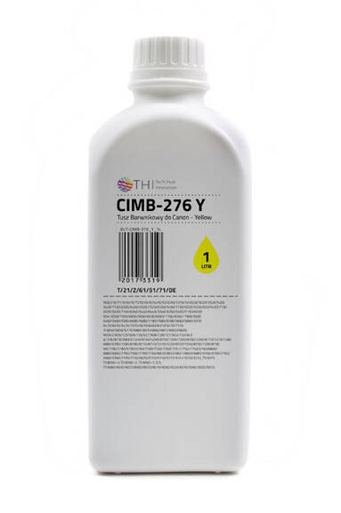 Butelka Yellow Canon 1L Tusz Barwnikowy (Dye) INK-MATE CIMB276