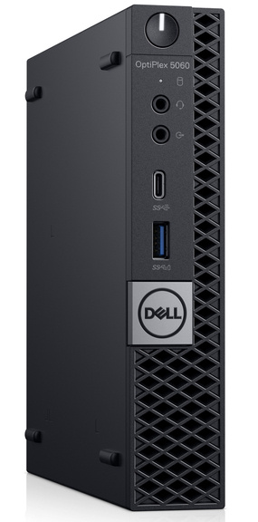 Dell OptiPlex 5060 Tiny Core i5 8500T (8-gen.) 2,1 GHz (6 rdzeni) / 16 GB / 240 SSD / Win 11 Prof.