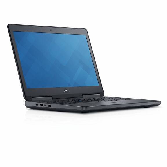 Dell Precision 7520 Core i7 7820HQ (7-gen.) 2,9 GHz / 16 GB / 240 SSD / 15,6'' FullHD / Win 10 Prof. (Update) + Nvidia Quadro M2200