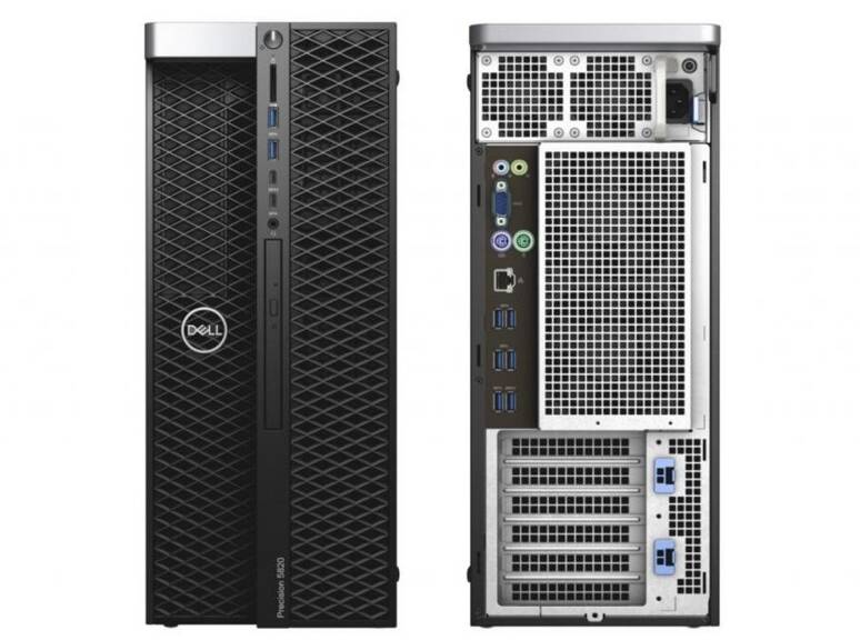 Dell Precision T5820 Tower Xeon W-2102 2,9 GHz / 16 GB / 960 SSD / Win 10 Prof.