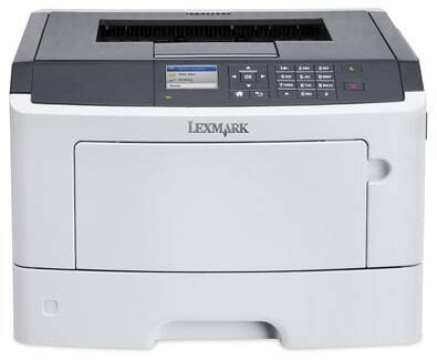 Drukarka laserowa Lexmark MS510dn / Pełny toner (10 tyś. stron) / Nowy bęben (60 tyś. stron)