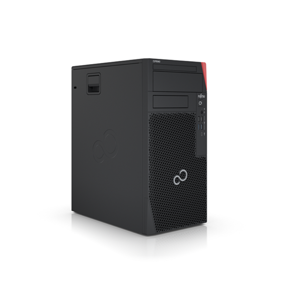 Fujitsu Esprimo P758 Tower Core i5 8500 (8-gen.) 3 GHz (6 rdzeni) / 16 GB / 240 SSD / Win 11 Prof.