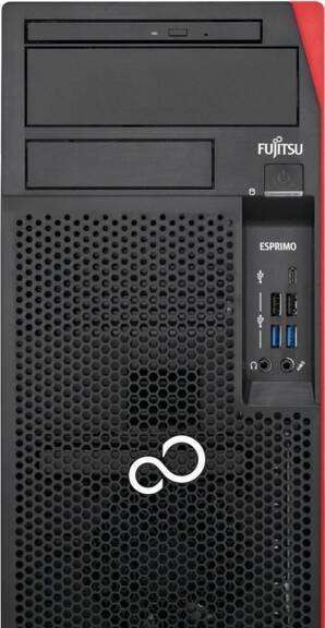 Fujitsu Esprimo P758 Tower Core i5 9600 (9-gen.) 3.1 GHz (6 rdzeni) / 16 GB / 960 SSD / Win 11 Prof. + Nvidia GeForce GTX 1650