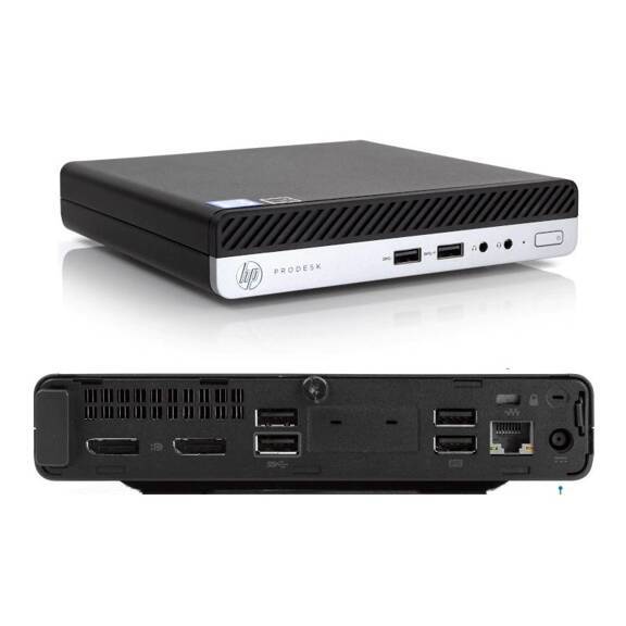 HP EliteDesk 400 G4 Mini Core i5 8500T (8-gen.) 2,1 GHz (6 rdzeni) / 8 GB / 960 SSD / Win 11 Prof.