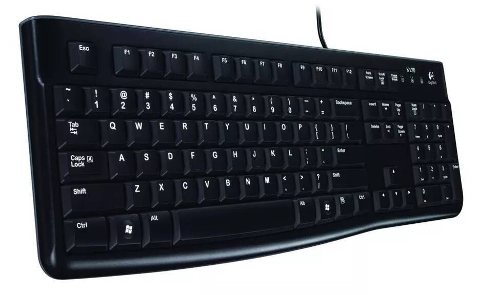 Klawiatura przewodowa Logitech K120