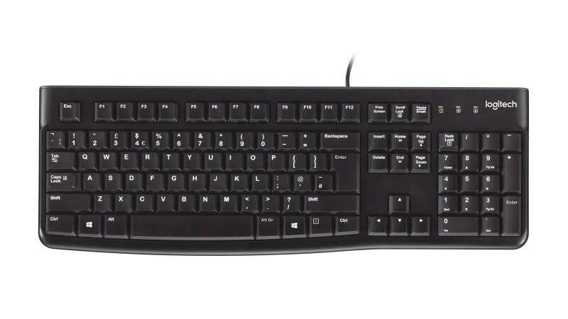 Klawiatura przewodowa Logitech K120