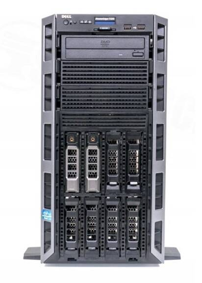 Komputer Poleasingowy Dell PowerEdge T320 Xeon E5-2420 v2 (6-rdzeni) 2,2 GHz / 8 GB / 2 x 240 SSD / DVD