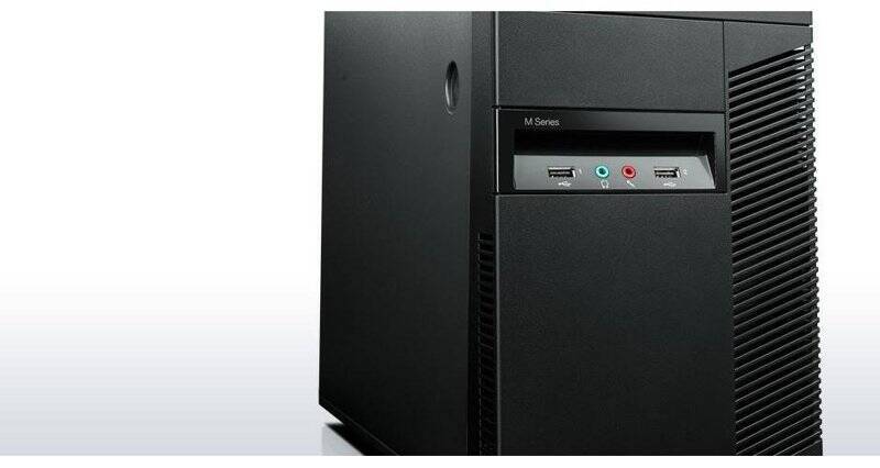 Lenovo ThinkCentre M93p Tower Core i5 4430 (4-gen.) 3,0 GHz / 16 GB / 960 SSD / Win 10 Prof. (Update)