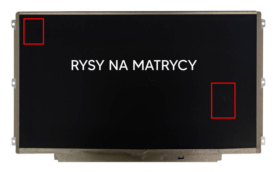 Matryca AU Optronics B125XW02 V.0 / 12,5'' HD (1366 x 768) / 40 pin LVDS / Klasa A-