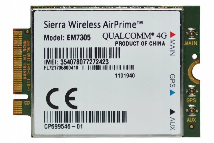 Modem WWAN LTE / Sierra Wireless AirPrime EM7305 / do laptopów Fujitsu