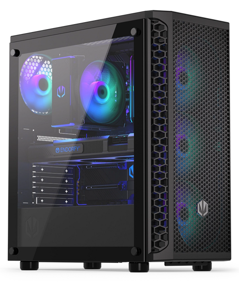 Nowy Gamingowy Endorfy Signum 300 ARGB Tower AMD Ryzen 5 4500 3,6 GHz / 16 GB / 960 SSD / Win 11 + Nvidia RTX 4060 [8GB]