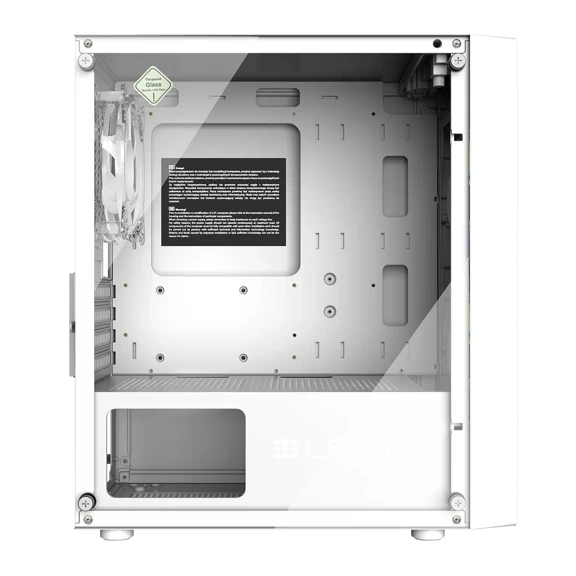 Nowy gamingowy Logic Aramis biały ARGB MINI AMD Ryzen 5 4500 3,6 GHz / 16 GB / 960 SSD / Win 11 + Nvidia GTX 1650 [4GB]