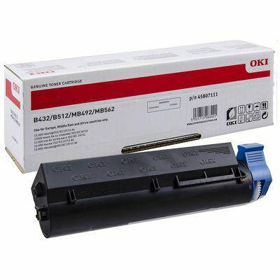 Oryginalny Toner 45807111 do OKI 12k Black