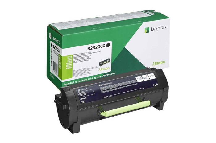 Oryginalny Toner Czarny Lexmark B2338, B2442, B2546, B2650, MB2338, MB2442, MB2546, MB2650 (B232000)