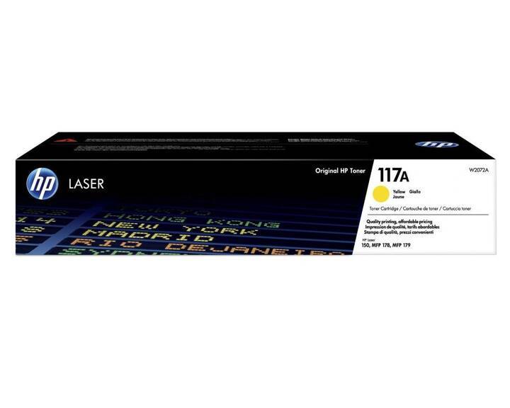 Oryginalny Toner HP 117A W2072A do HP 0.7k Yellow do HP Color Laser 150 / 178 / 179