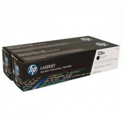 Oryginalny Toner HP 126AD CE310AD do HP 2x 1.2k Black Dwupak