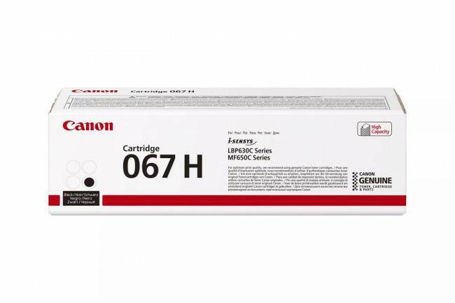 Oryginalny toner Canon Cartrige 067 H Black 3,1K XL do Canon LBP631 633 MF651 655 657