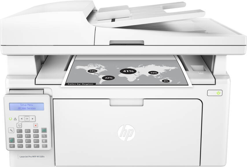 Powystawowe urządzenie wielofunkcyjne laserowe HP LaserJet Pro MFP M130fn / Pełny Toner (6 tyś. stron)