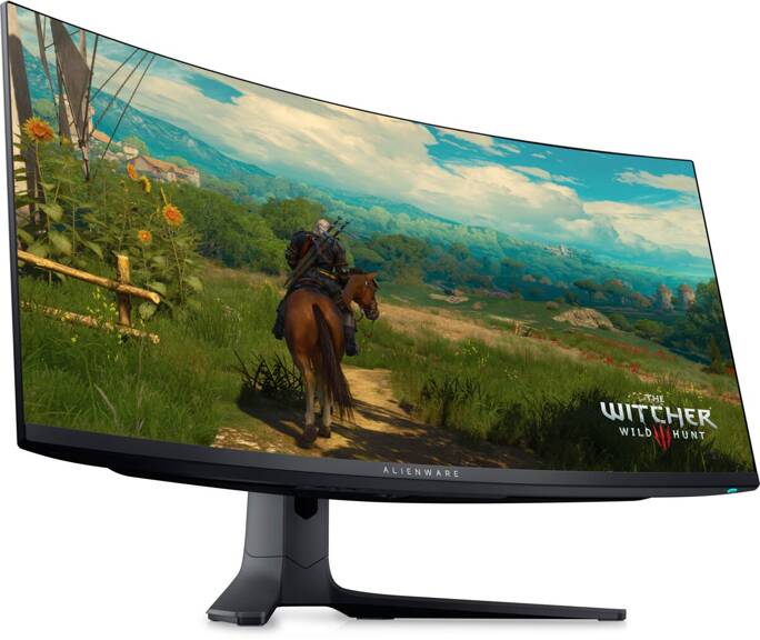 Powystawowy gamingowy Monitor Dell Alienware AW3423, zakrzywiony (165Hz, 1ms)