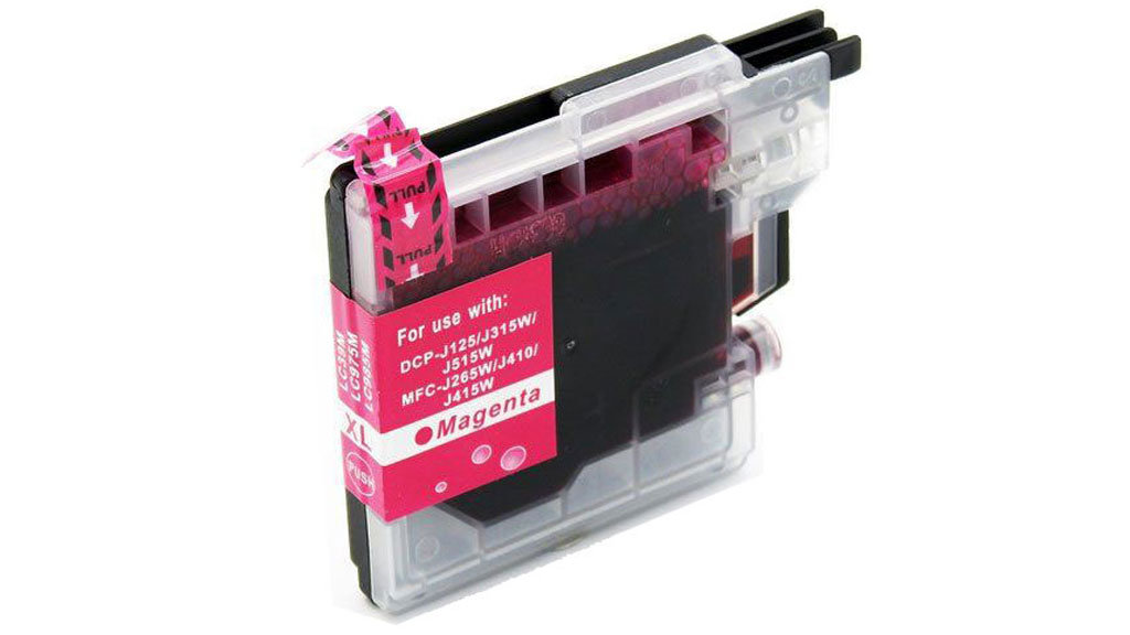 Zamiennik Brother LC985 25ml Magenta tusz marki DDPrint do DCP-J125 DCP-J315W DCP-J140W DCP-J515W