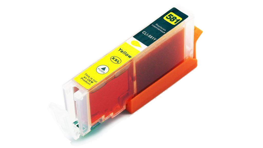 Zamiennik Canon CLI581 XXL Y 13ml Yellow tusz marki DDPrint do Canon PIXMA TS6300 TS6350 TS6351 TS8100