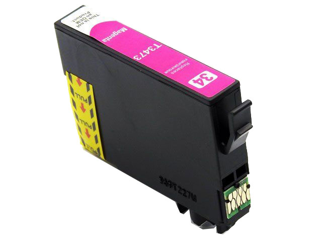 Zamiennik Epson 34XL T3473 T34XL Magenta 18ml tusz marki DDPrint do Epson WF3720 WF3725